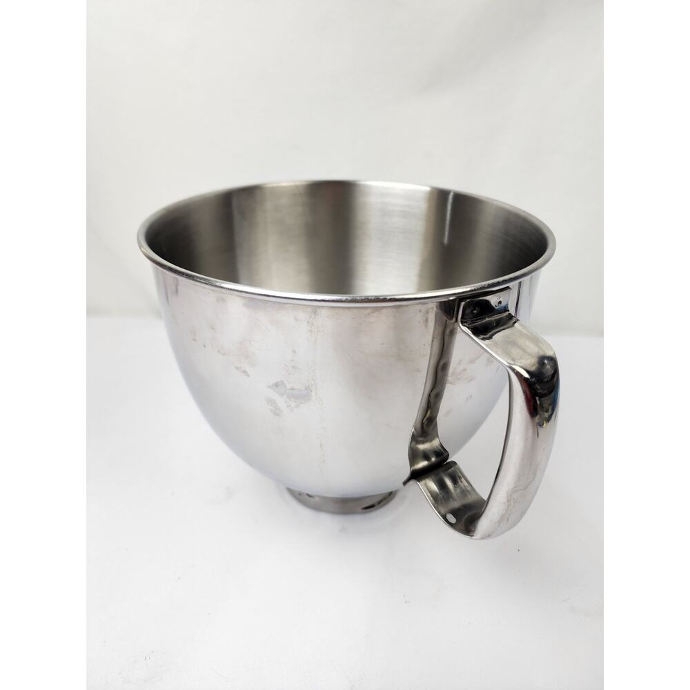 KitchenAid Bowl KSM150 Replacement 5 Quart Stainless Steel Mixing Bowl w/Handle - Picture 4 of 7